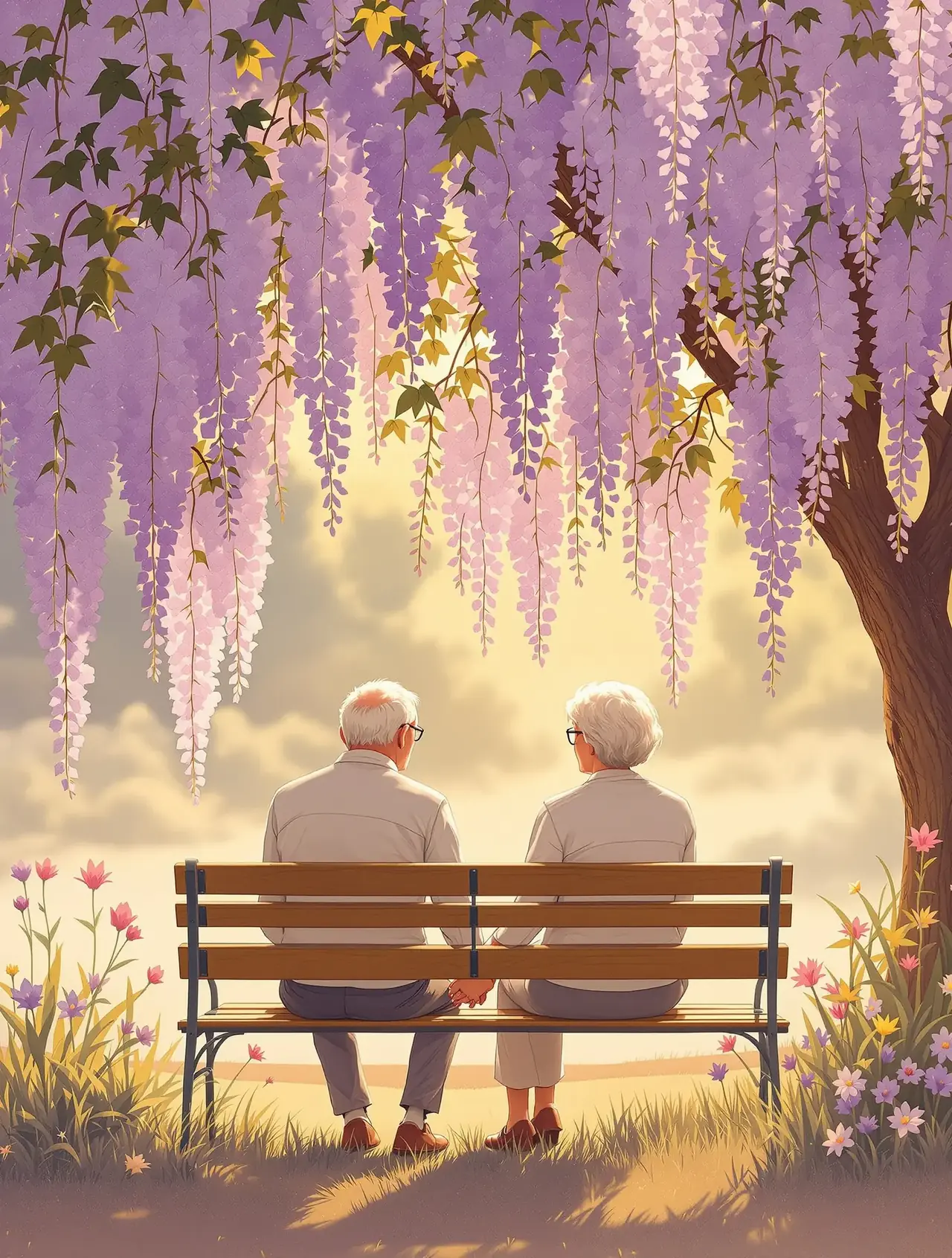 紫藤花开的日子 - 午马电影影视作品封面